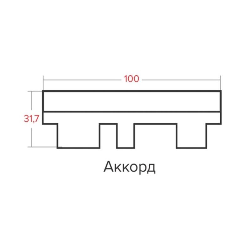 Черепица гибкая ТЕХНОНИКОЛЬ Финская Аккорд коричневый 3 м²